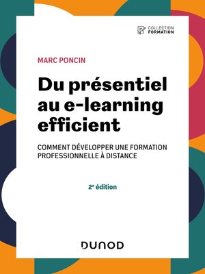 cover image of Du présentiel au e-learning efficient